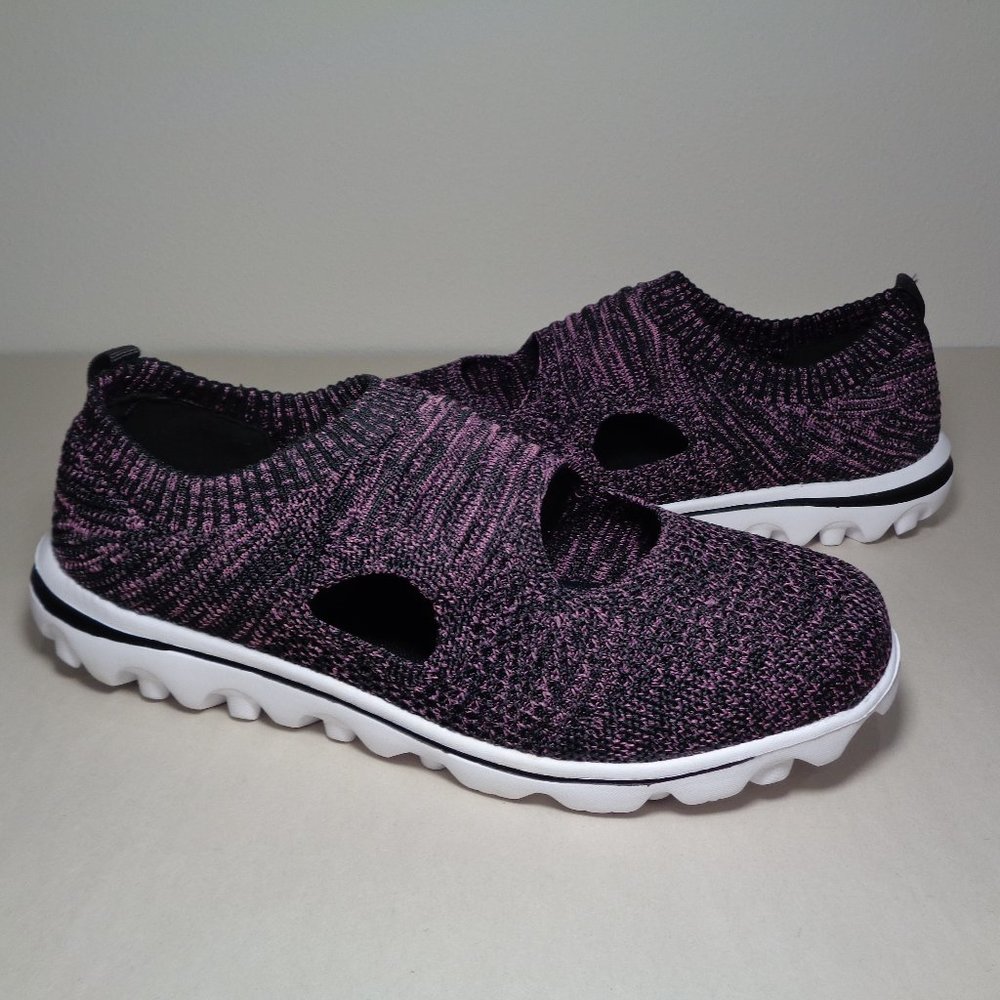 Propet Size 11 Wide TravelActiv AVID Black Berry Sneakers New Women's Shoes